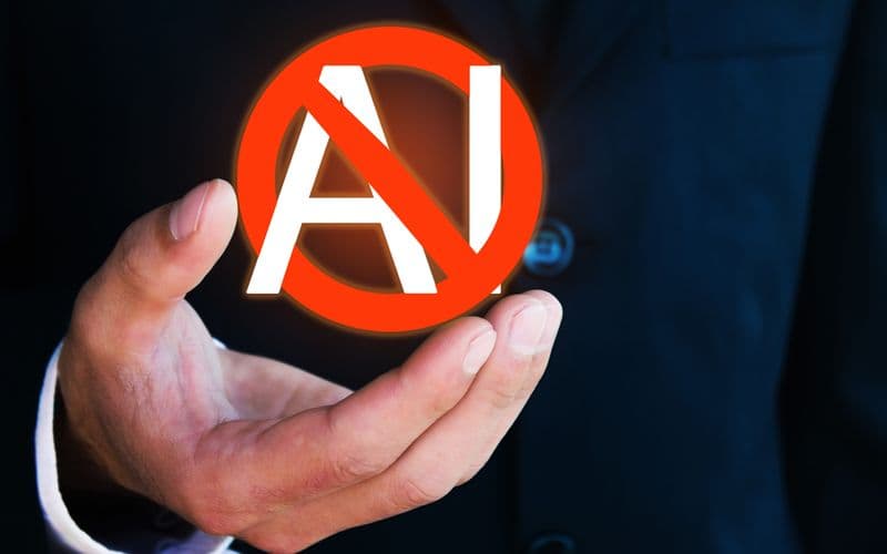 ai ban symbol