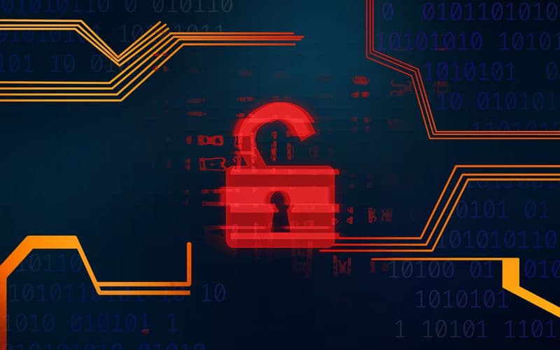 digital lock unlocked