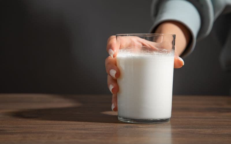 glass of milk