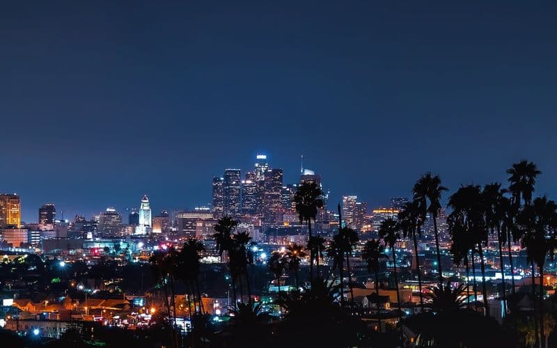 la night skyline